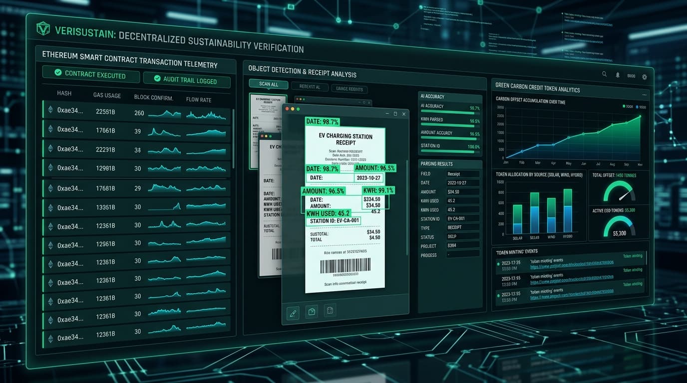 CarbonTrace (BVSAS) – Blockchain Sustainability Verification