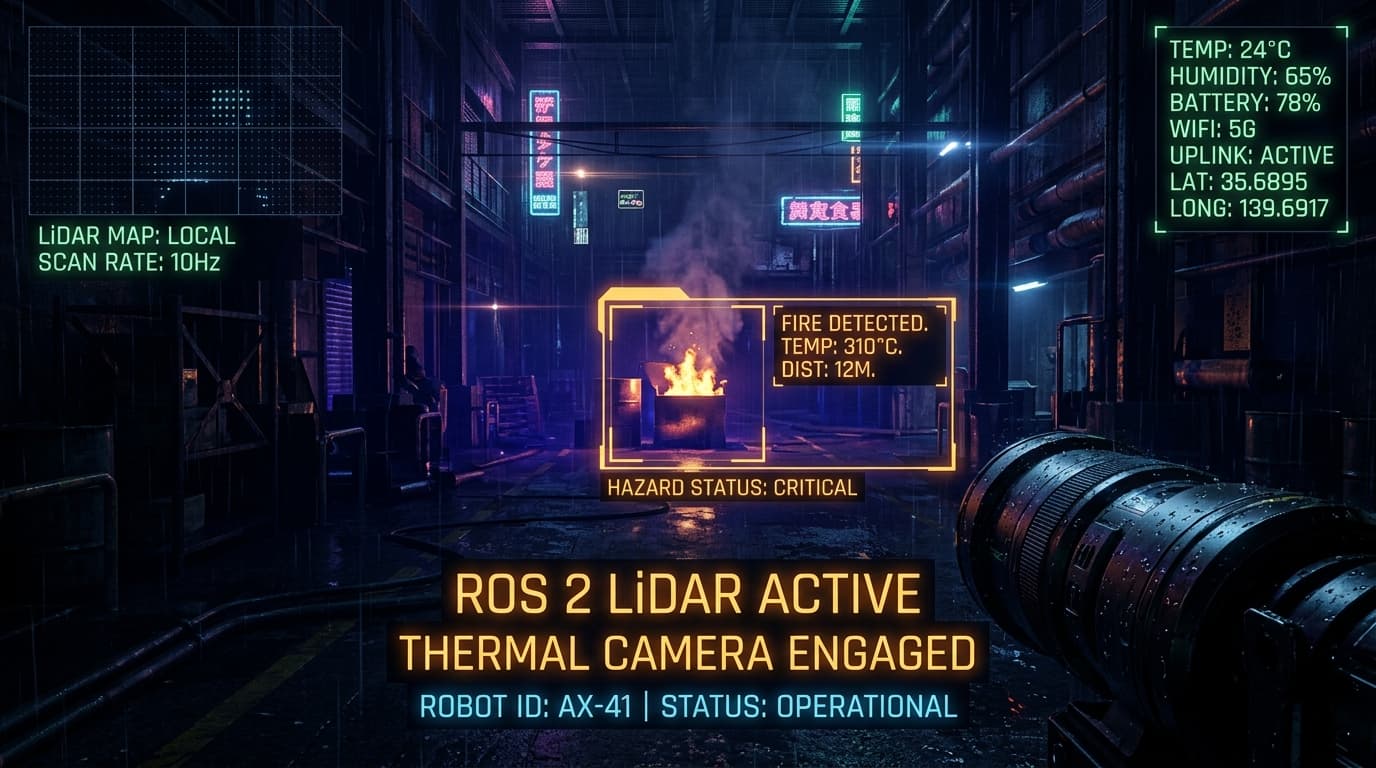 PyroPatrol – Autonomous Fire Detection Robot