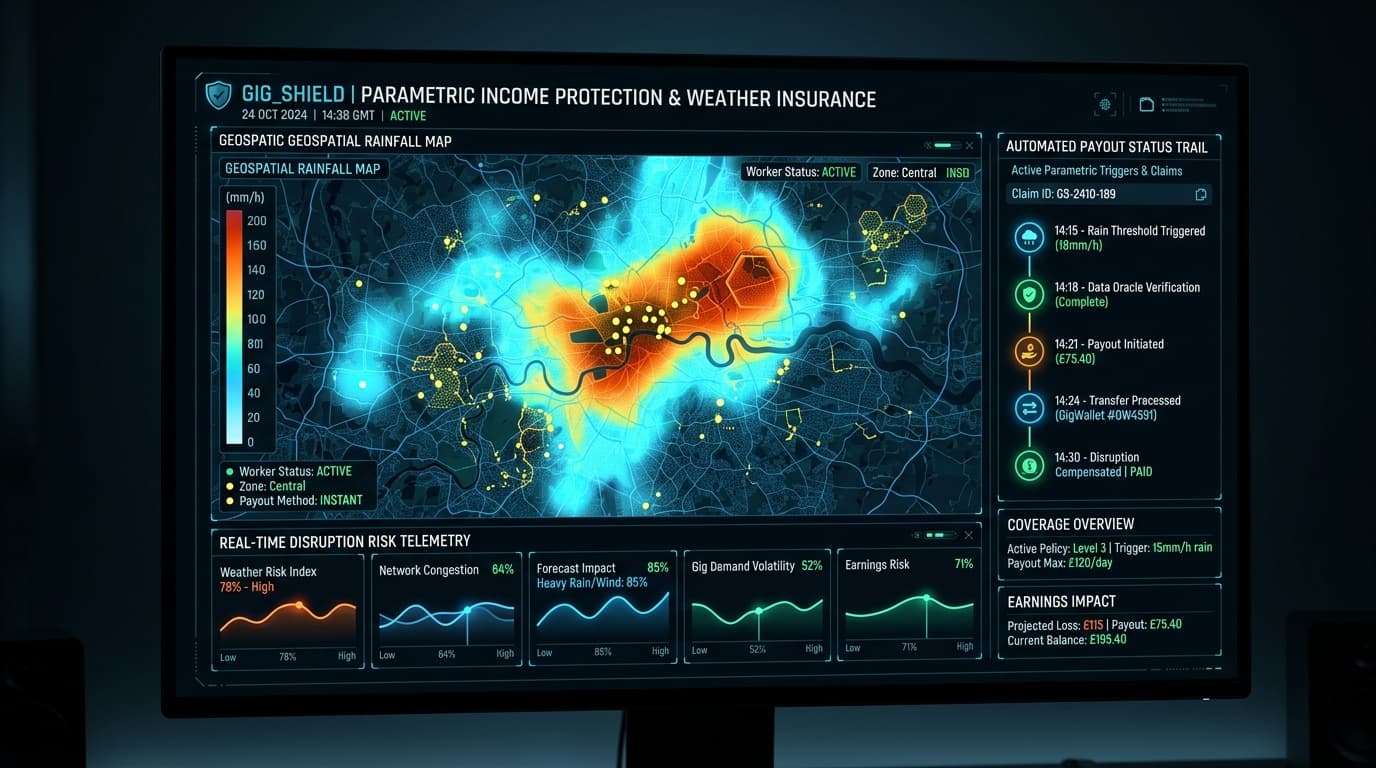 Auxilia – Parametric Income Protection for Gig Workers